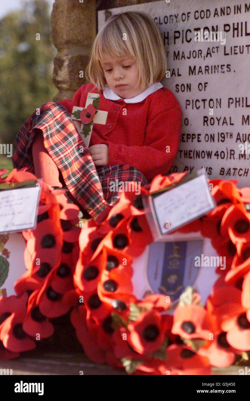 Rememberance Day Taunton Stock Photo