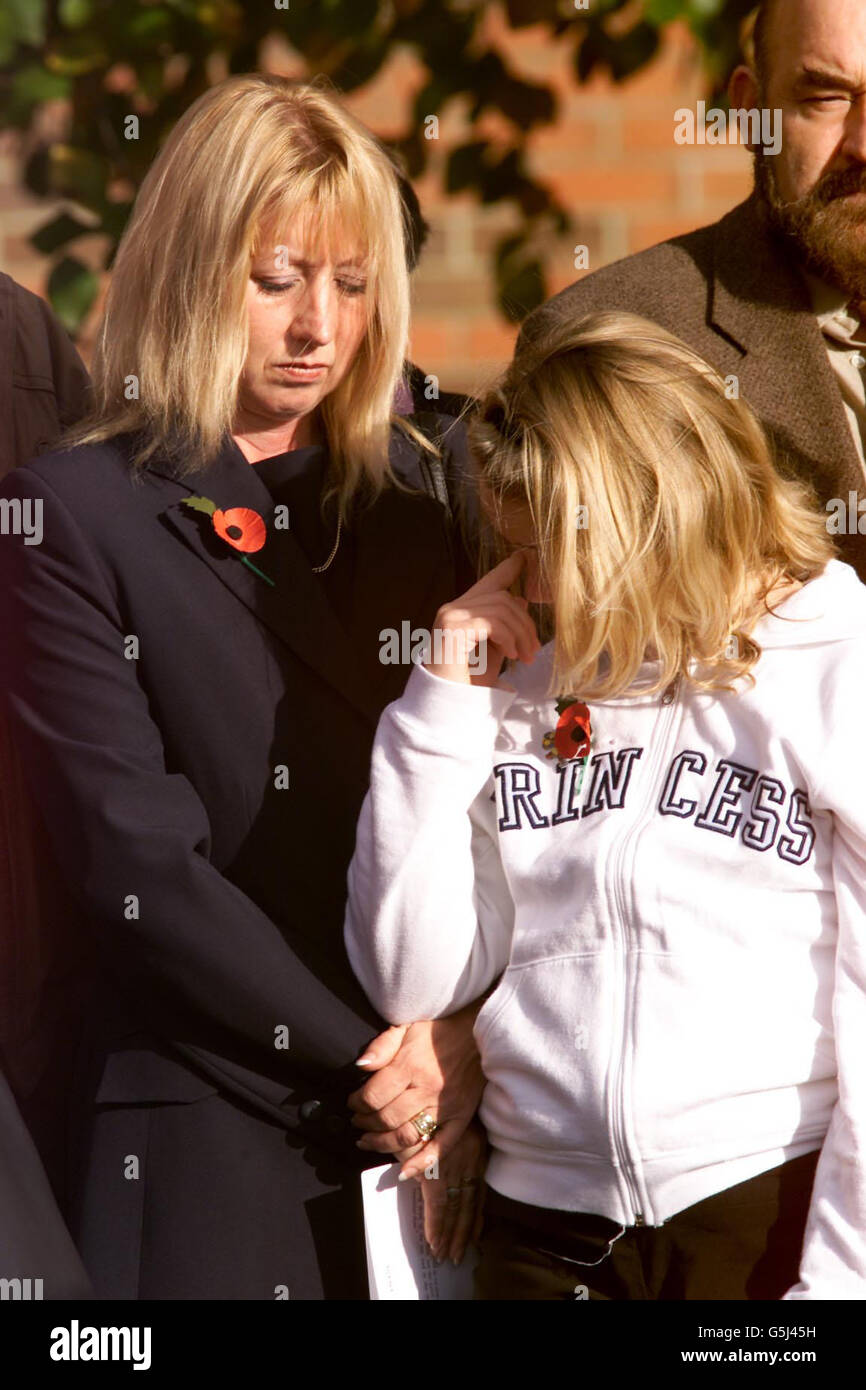 Families of soldiers from 40 Commando Royal Marines pay their respects ...