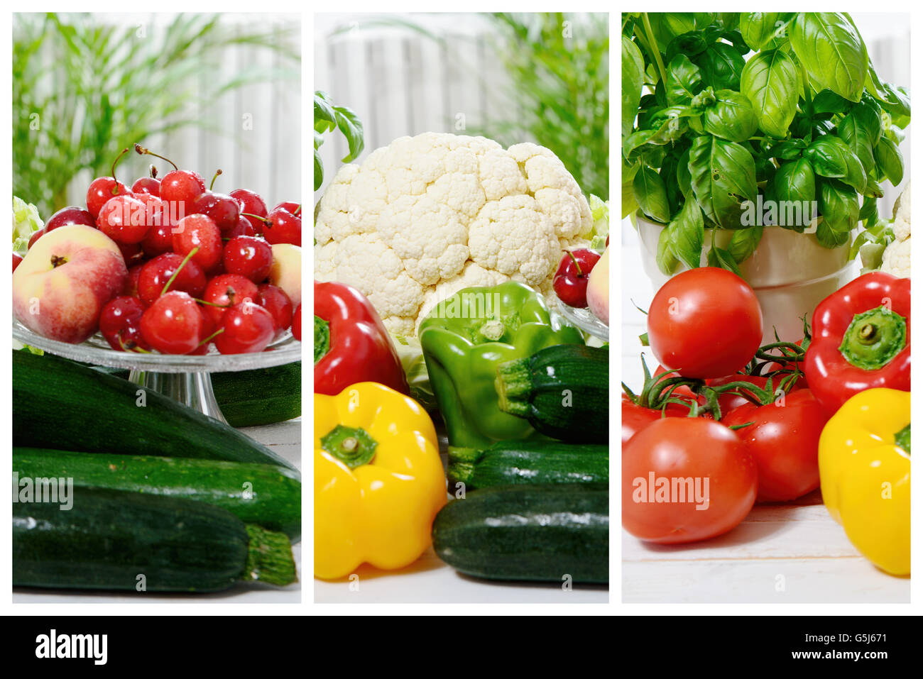 an assortment of fresh vegetables Stock Photo Alamy