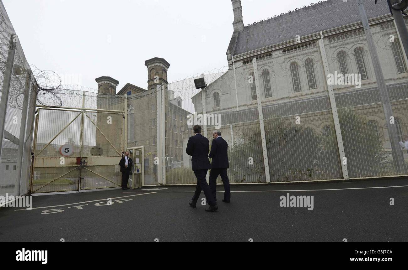During His Visit To Wormwood Scrubs Prison In West London Hi res Stock Photography And Images 