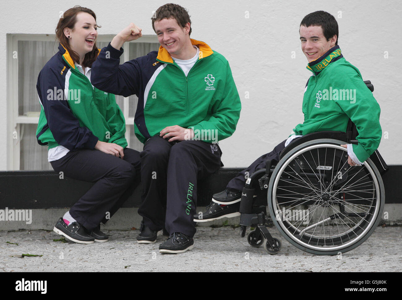 Paralympics - Reception for Irish Participants in the Paralympic Games Stock Photo
