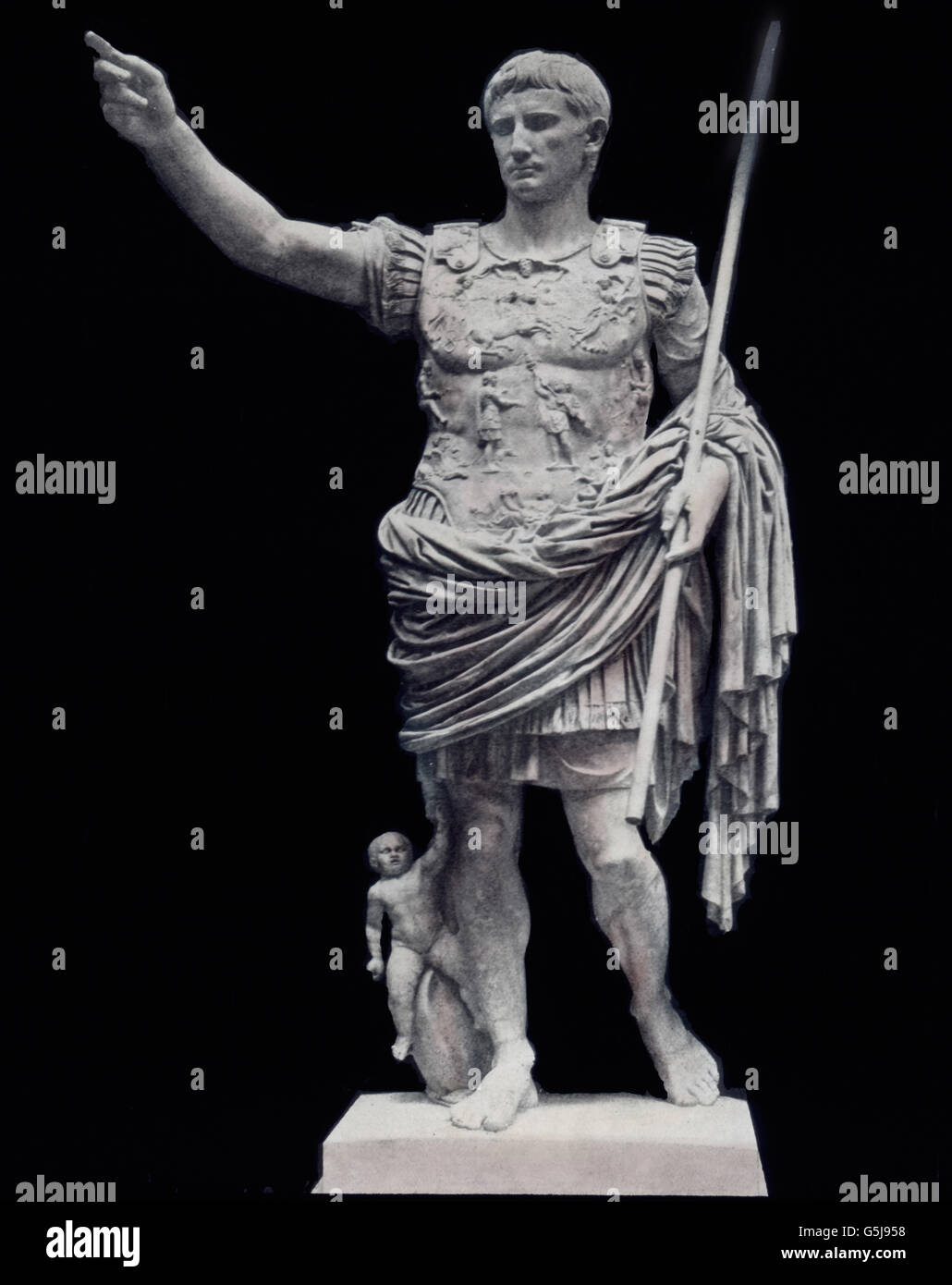 Kaiser Augustus. Emporer Augustus Stock Photo