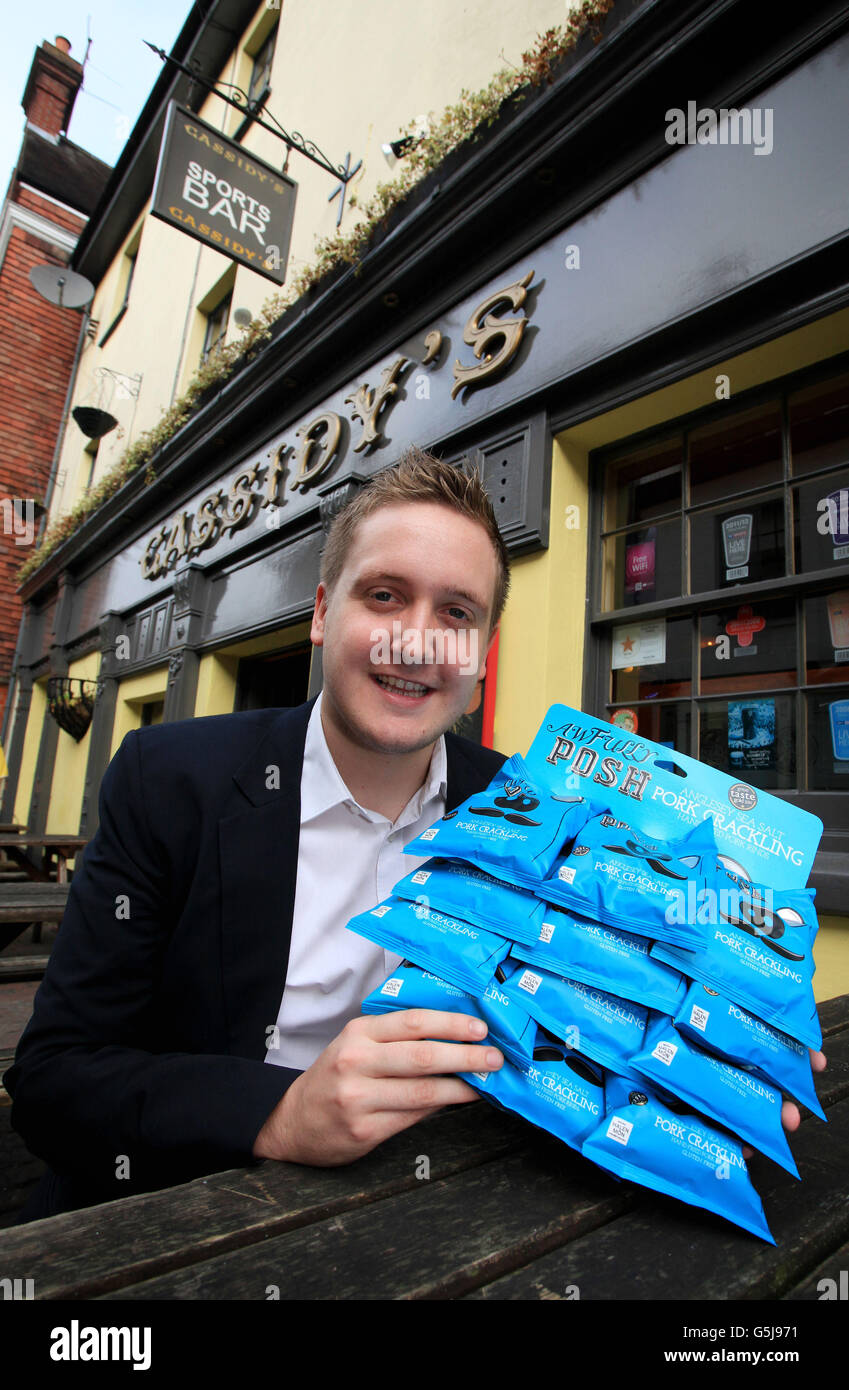 Tom Lock Entrepreneur Tom Lock outside Cassidy's Pub in Tunbridge Wells, Kent ...