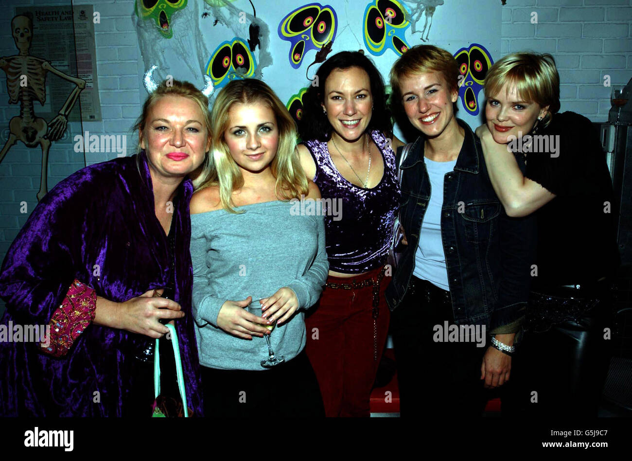 Cast Of Family Affairs from Left Nicola Duffett Angela Hazeldine 
