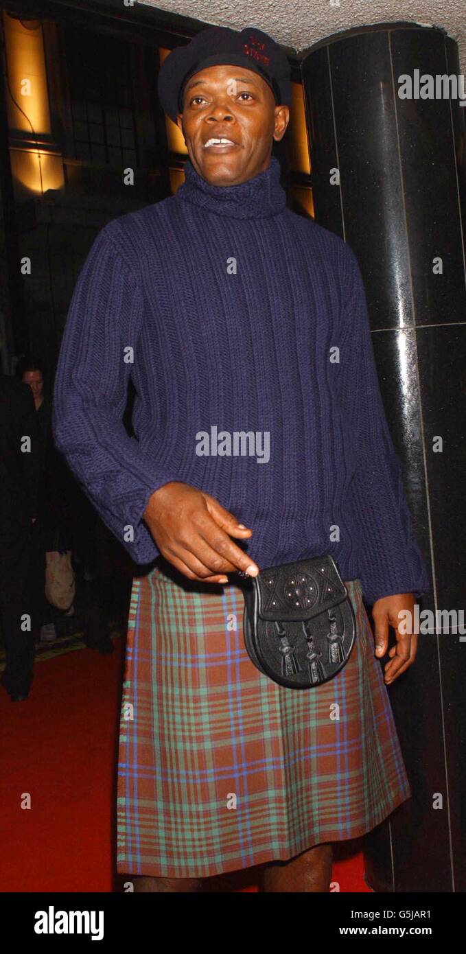 samuel jackson in a kilt