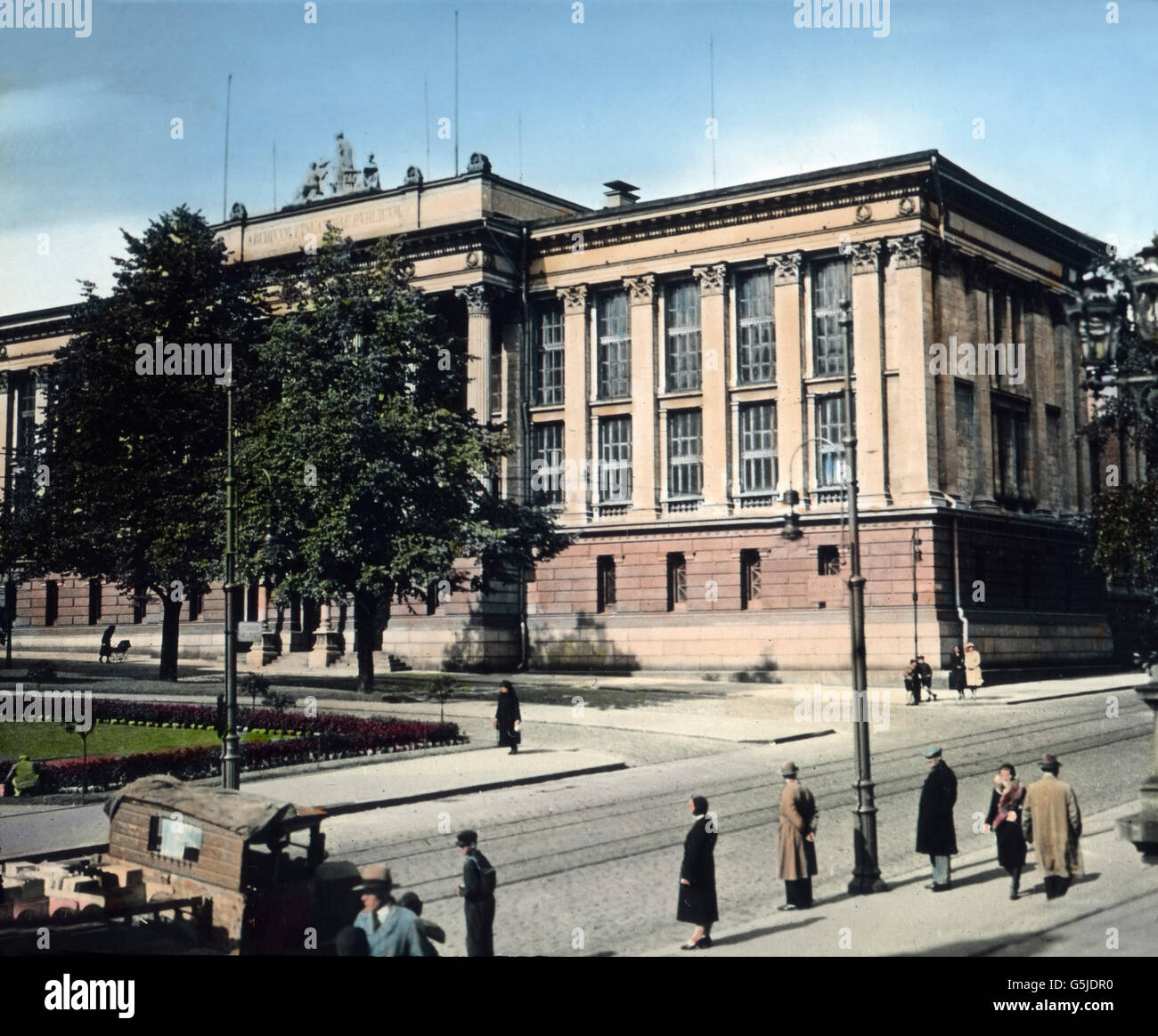 Das finnische Staatsarchiv in Helsinki, Finnland, 1920er Jahre. Finnish