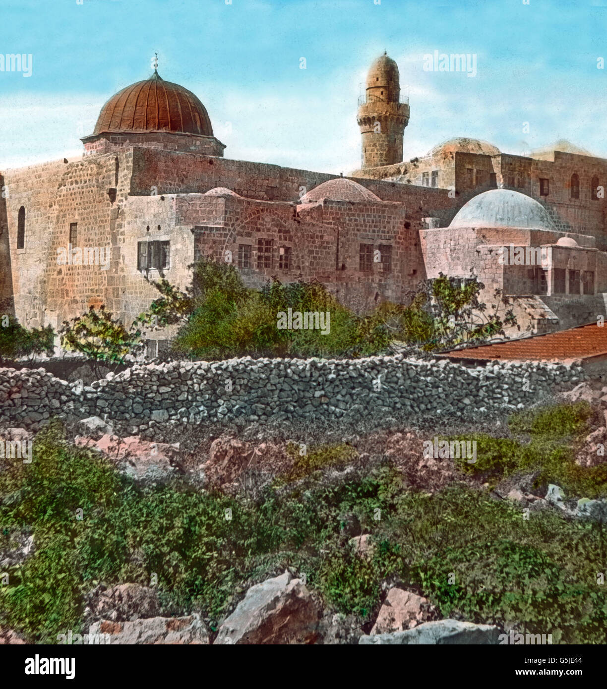 Das Grab Davids und Salomons, Jerusalem, 1920er Jahre. Tomb of King David  and Solomon, Jerusalem 1920s Stock Photo - Alamy