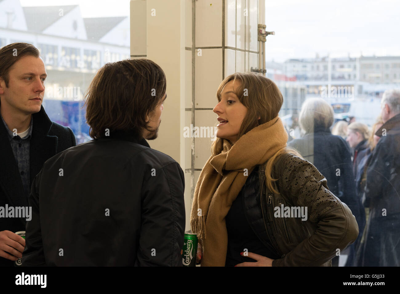 Woman younger man hi-res stock photography and images - Alamy