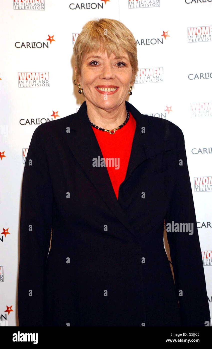 Former Avenger's star Dame Diana Rigg, who has won the Channel 4 Lifetime Achiement Award, arriving at the 11th annual Carlton Women in Film and Television Awards, held at the Hilton Hotel on Park Lane, London. DIANA RIGG DIANA RIGG Stock Photo