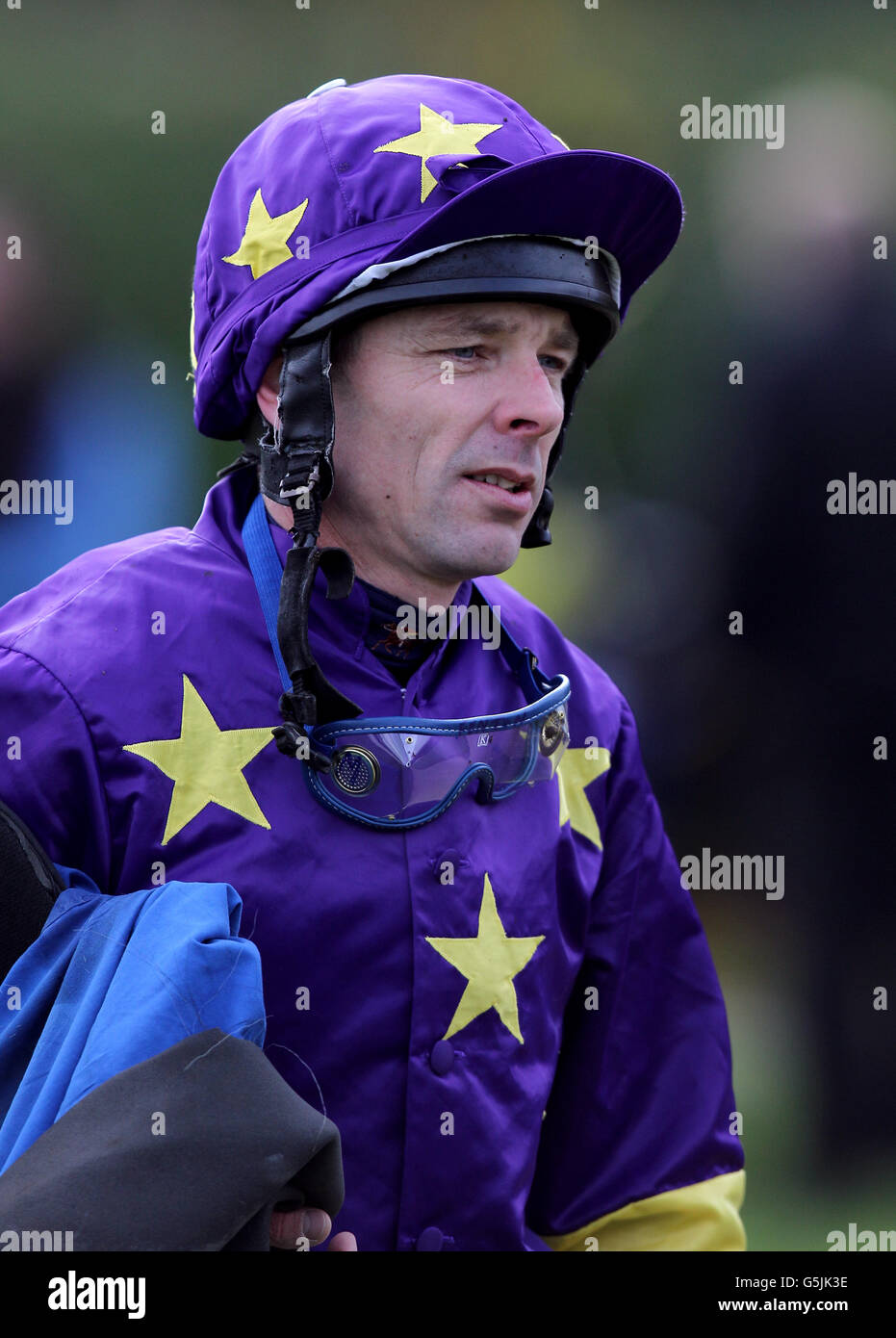 Horse Racing - Nottingham Races. Mickey Fenton, jockey Stock Photo - Alamy