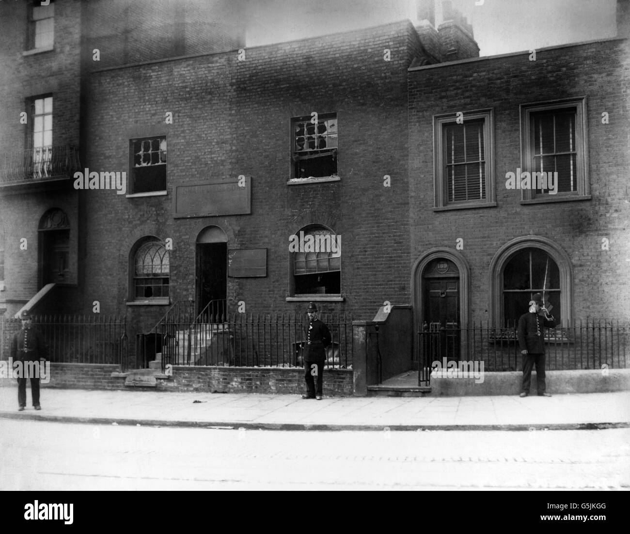 World War One Bombed House London Stock Photo Alamy