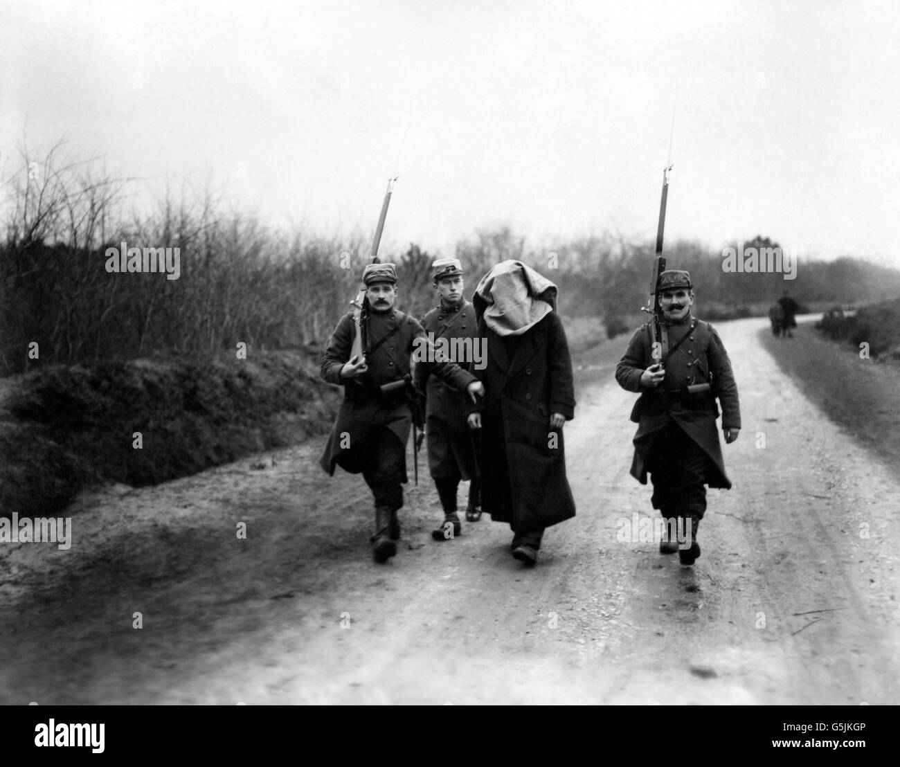 World War One - German POW Stock Photo