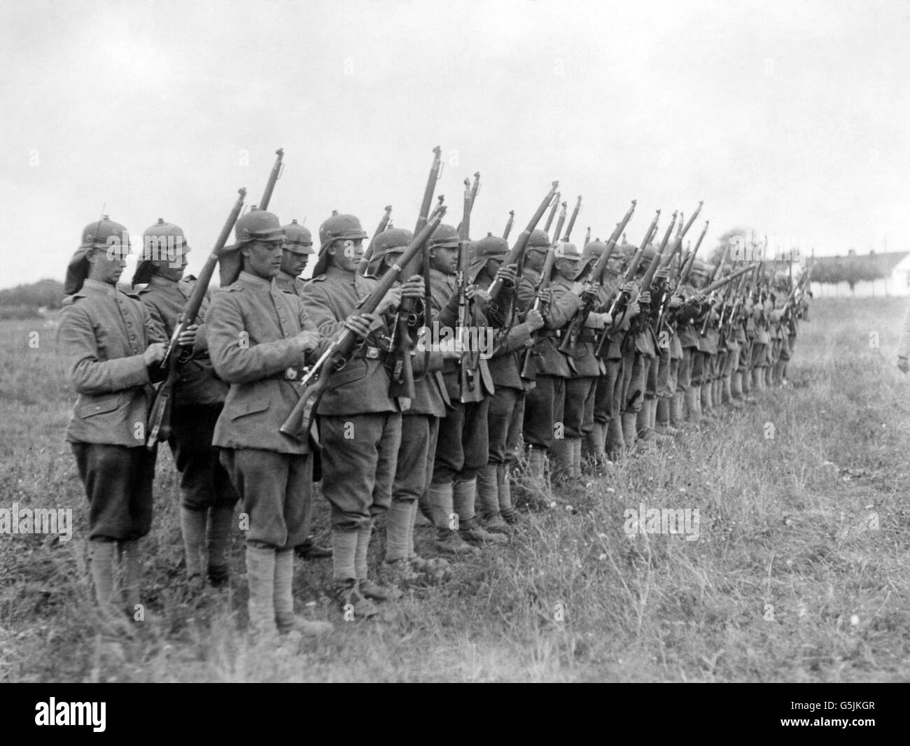 German soldiers wearing their new helmets hires stock photography and images Alamy