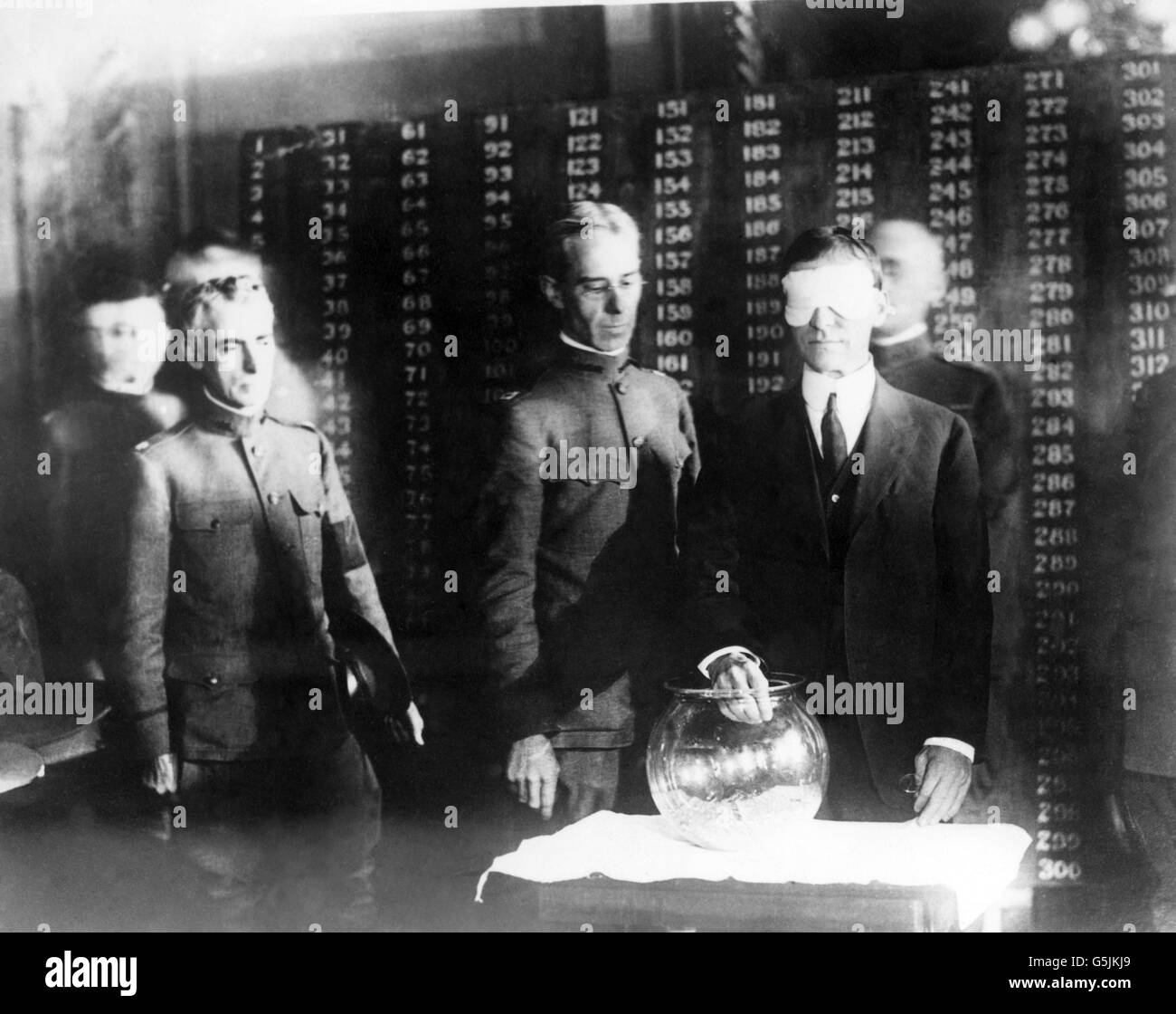 World War One - Secretary of War - America Stock Photo