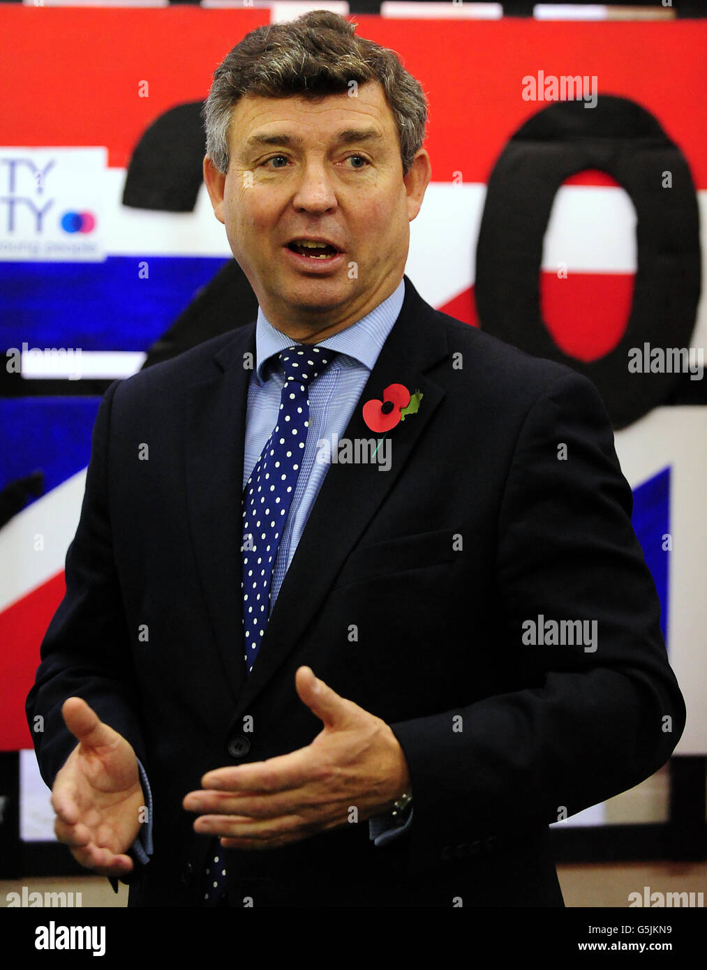 Conservative party candidate for Police and Crime Commissioner Sir