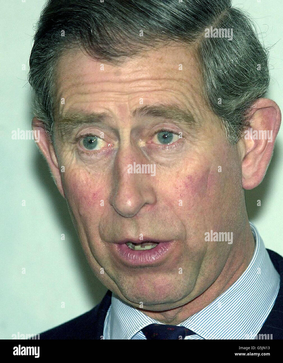 Royal health head shoulders prince charles prince of wales hi-res stock