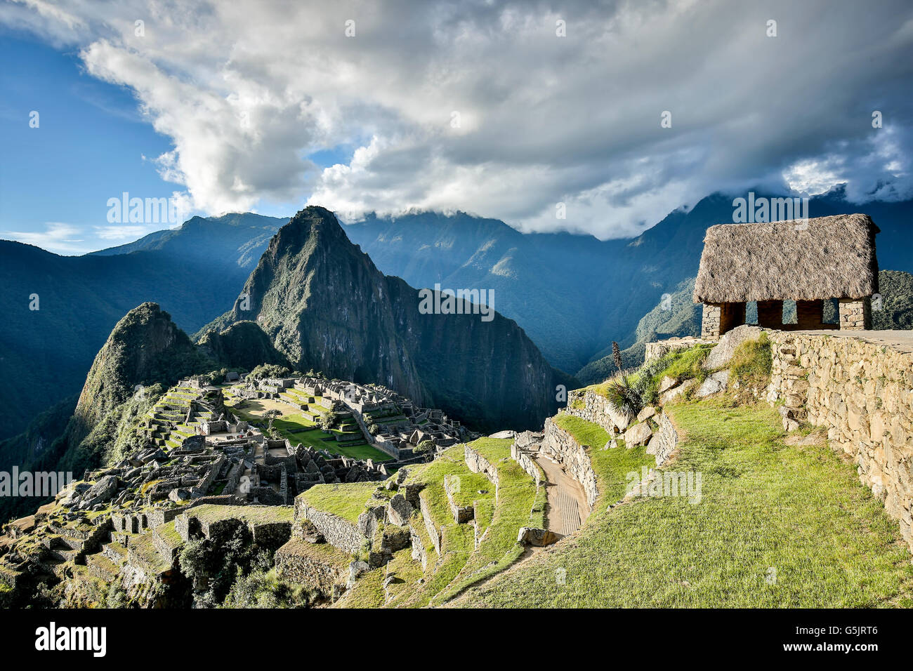 Machu picchu aerial hi-res stock photography and images - Alamy