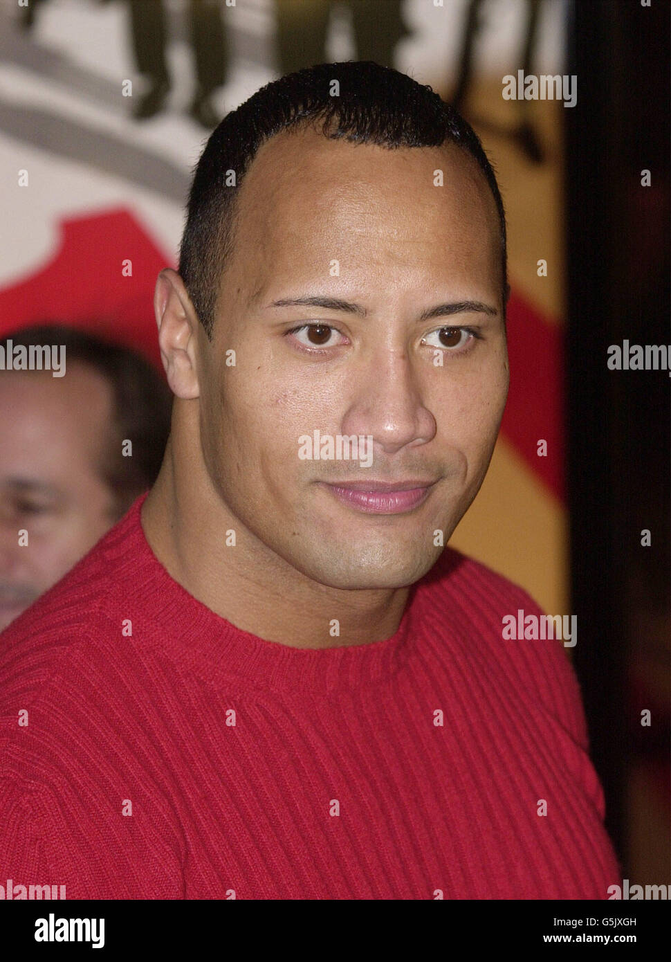 Actor and former wrestler Dwayne Johnson aka The Rock arrives at the