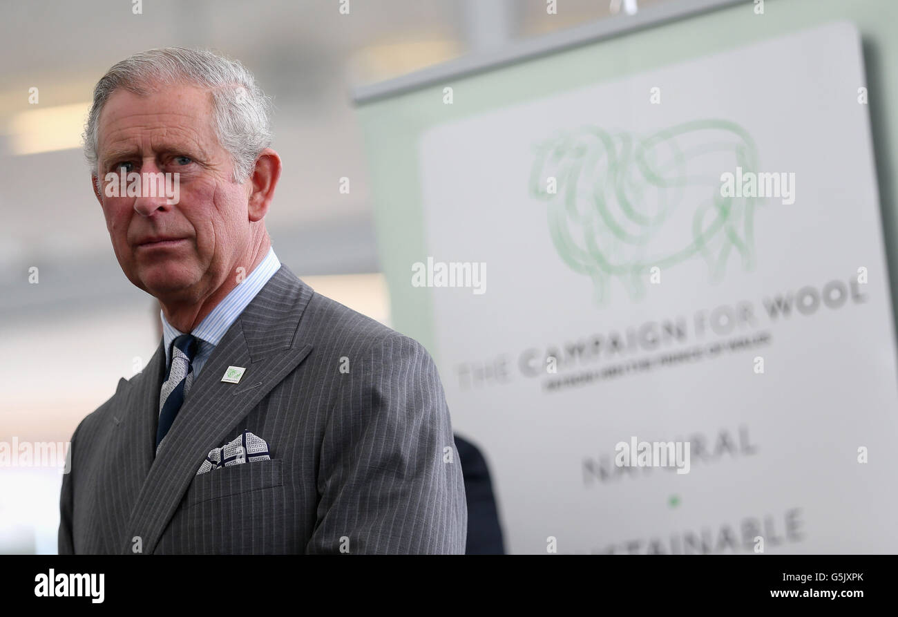 The Prince of Wales attends a New Zealand Sheer Brilliance event in the Cloud in Auckland, New Zealand. Stock Photo