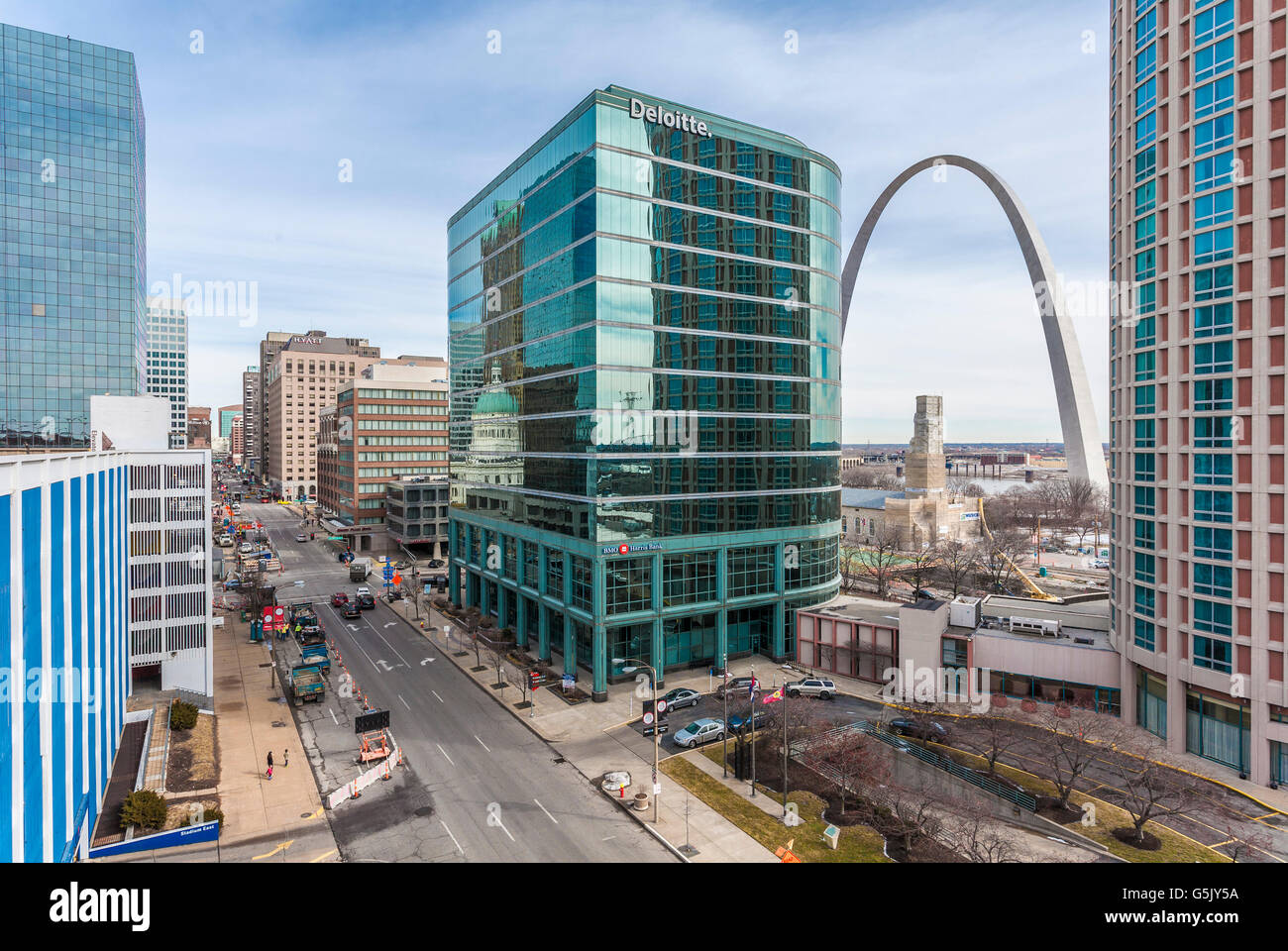 St louis cityscape hires stock photography and images Alamy