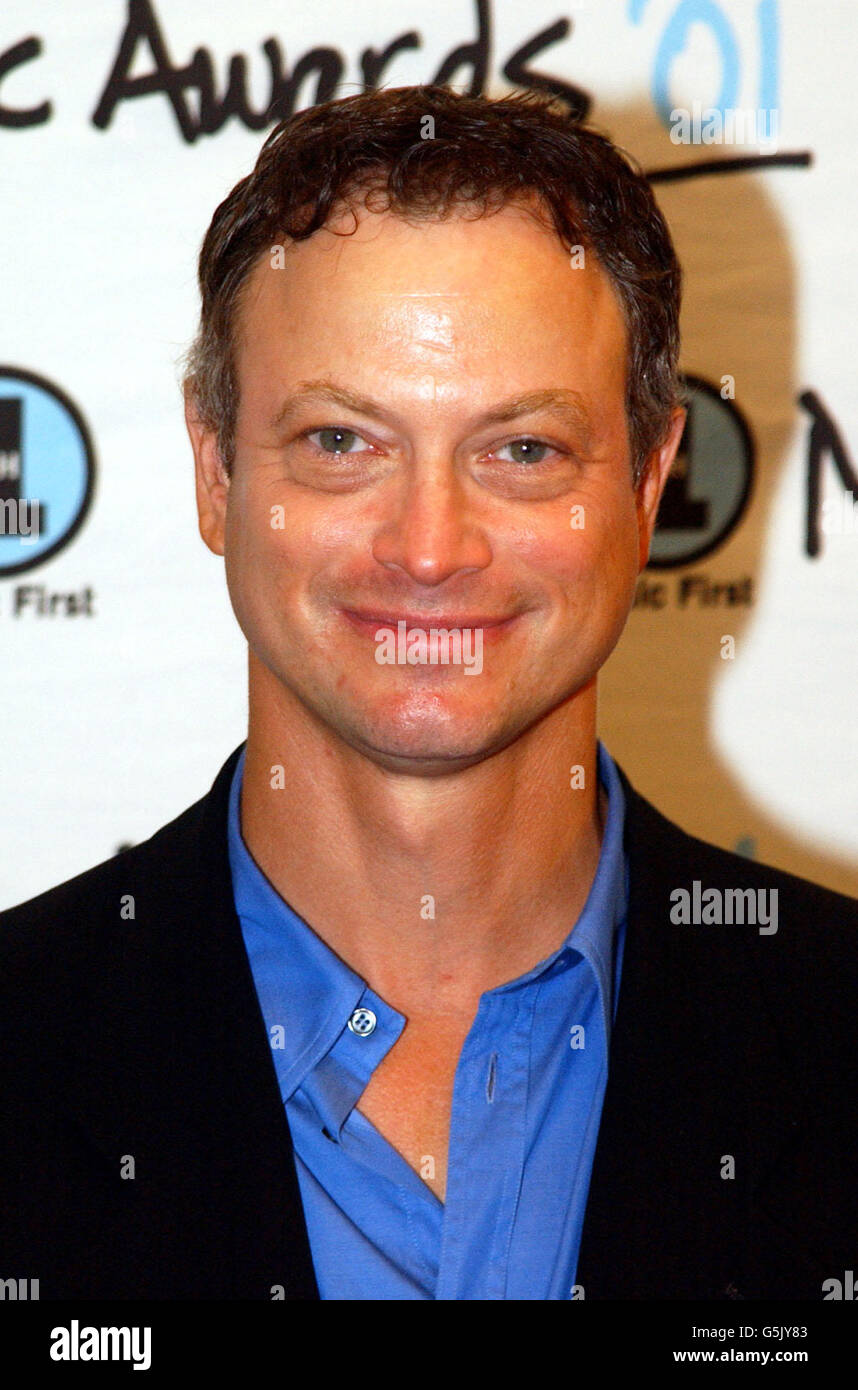 My VH1 Awards Sinise. Actor Gary Sinise at the VH1 Music Awards at the Shrine Auditorium, in Los Angeles, USA. Stock Photo