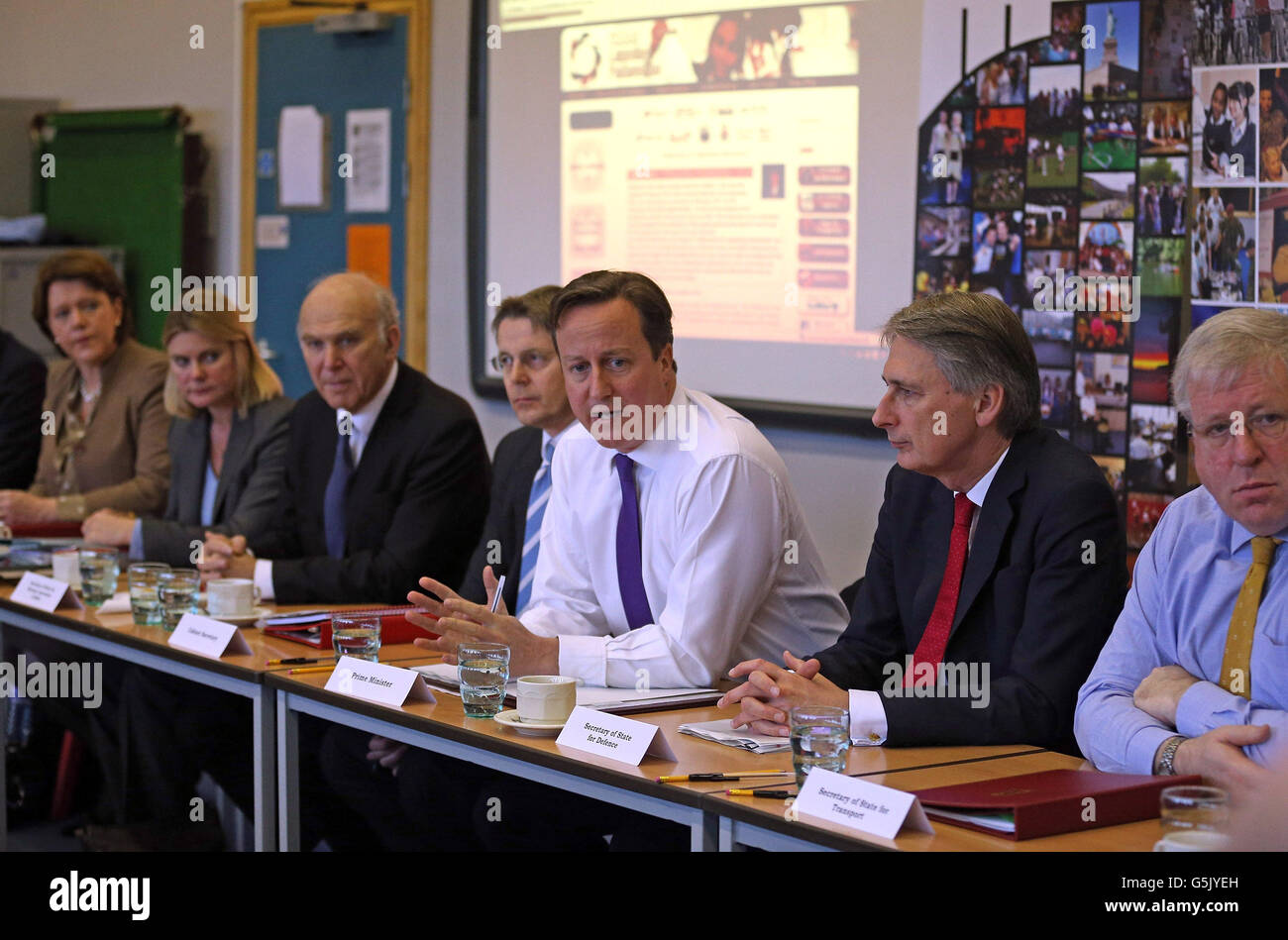 meeting in Bristol Stock Photo Alamy
