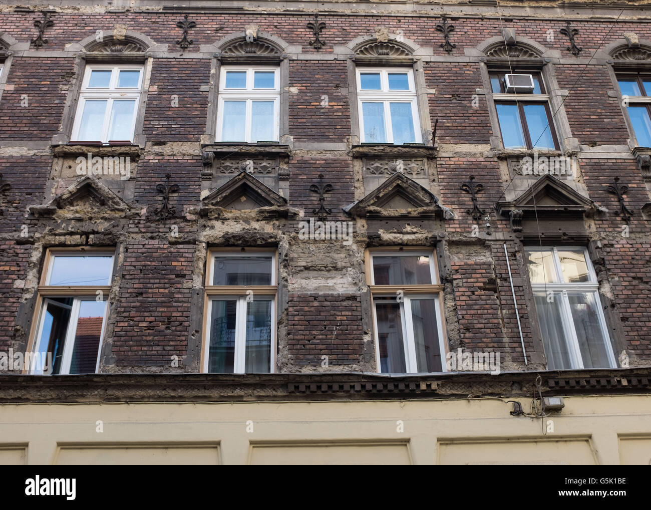 Facade brick apartment building in hi-res stock photography and images ...