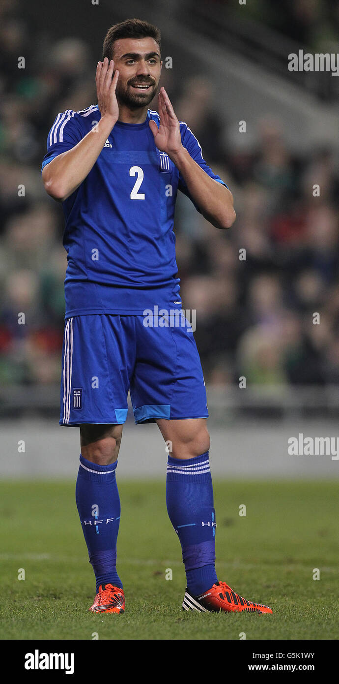 Soccer International Friendly Republic of Ireland v Greece Aviva