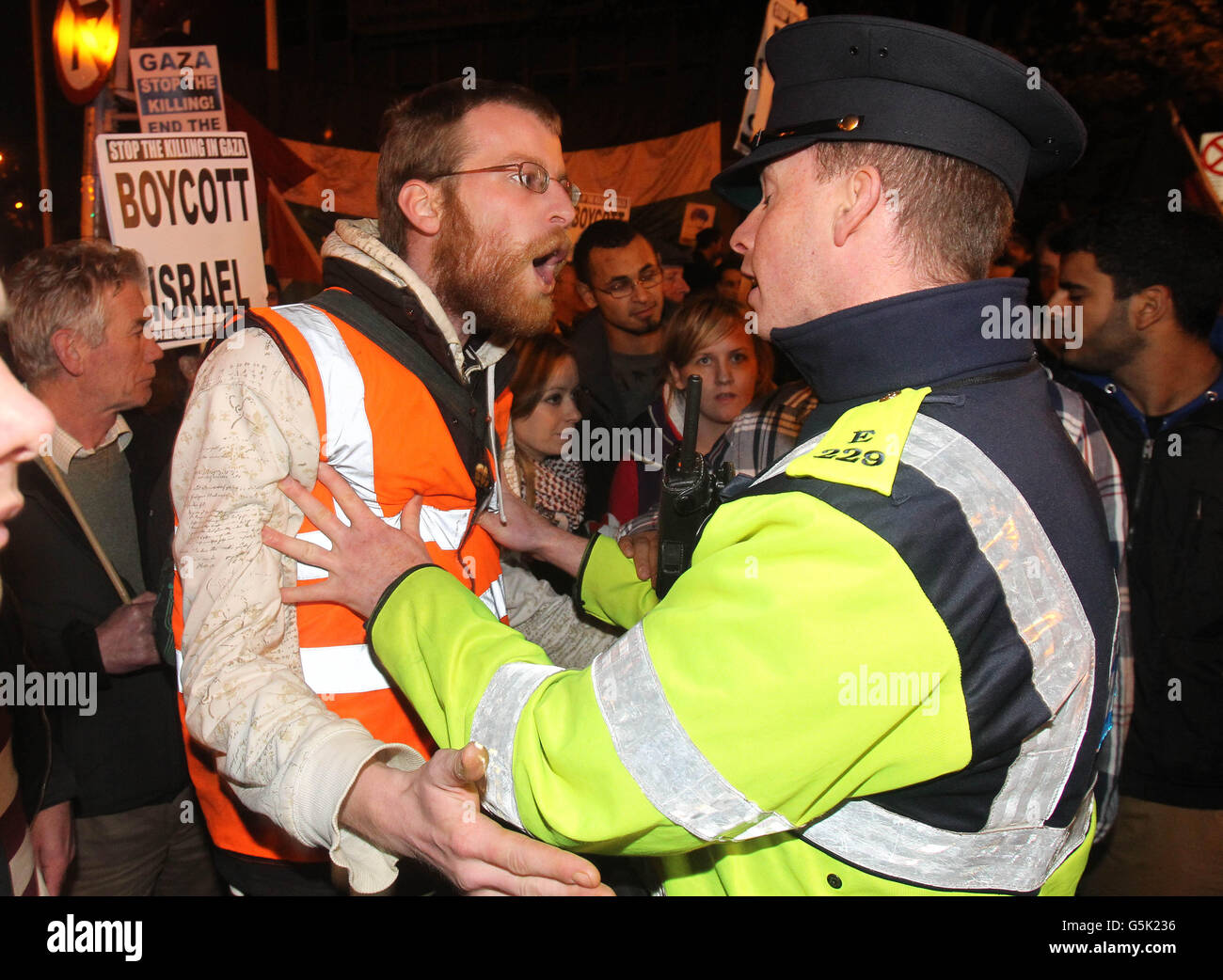 Palestine Solidarity protest Stock Photo - Alamy