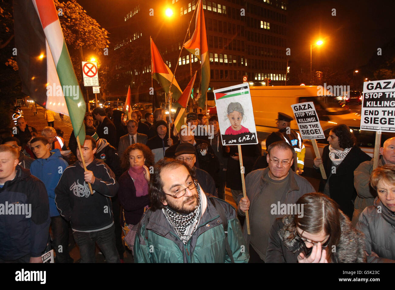Palestine Solidarity protest Stock Photo - Alamy