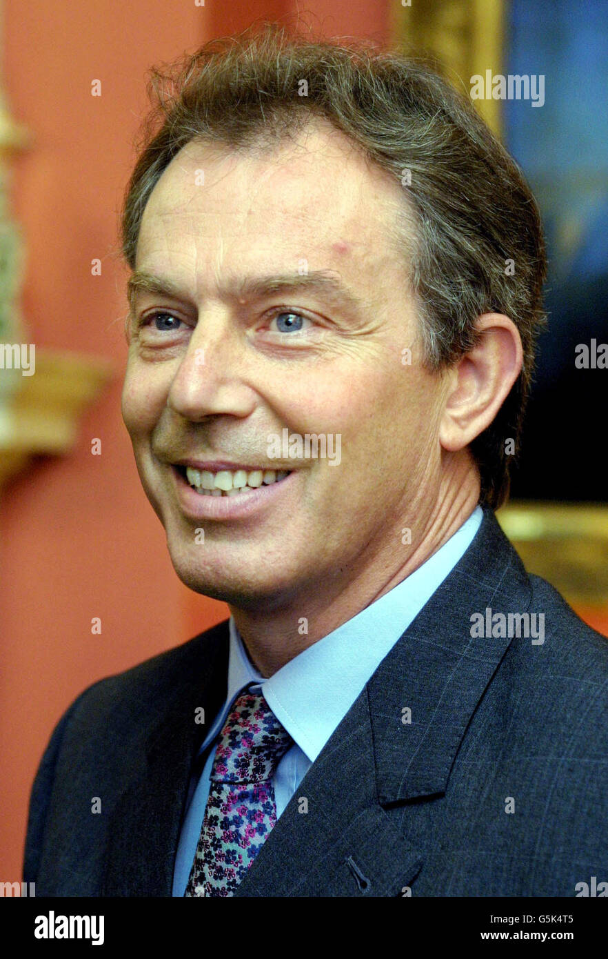 British Prime Minister Tony Blair Stock Photo - Alamy