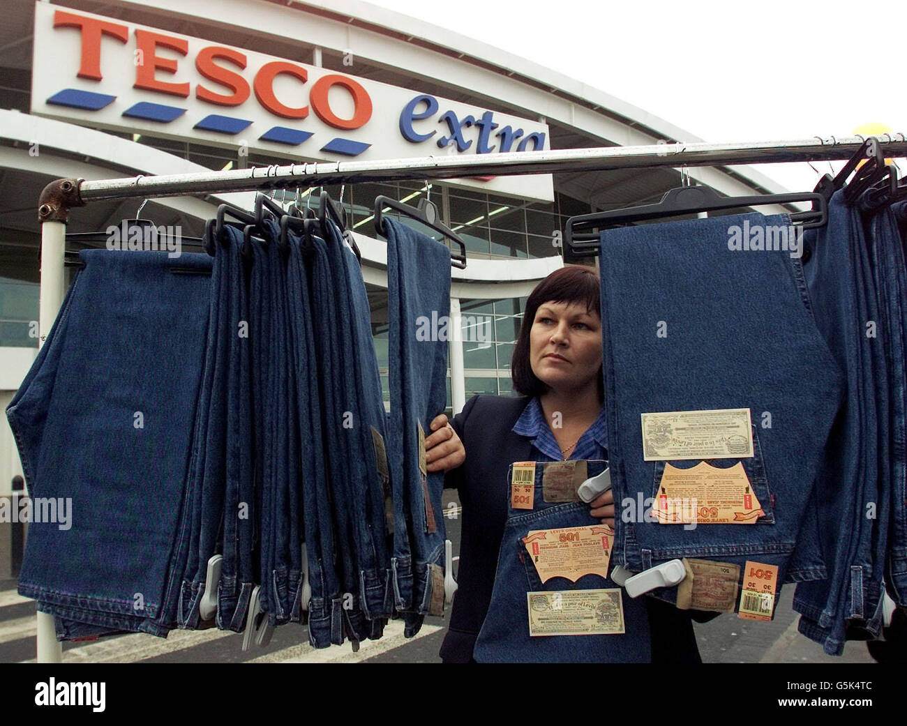 tesco female jeans