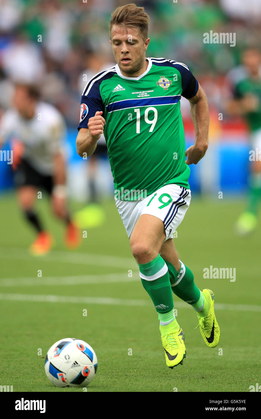 Northern Ireland S Jamie Ward During The Uefa Euro 16 Group C Match At The Parc Des Princes Paris Press Association Photo Picture Date Tuesday June 21 16 See Pa Story Soccer N