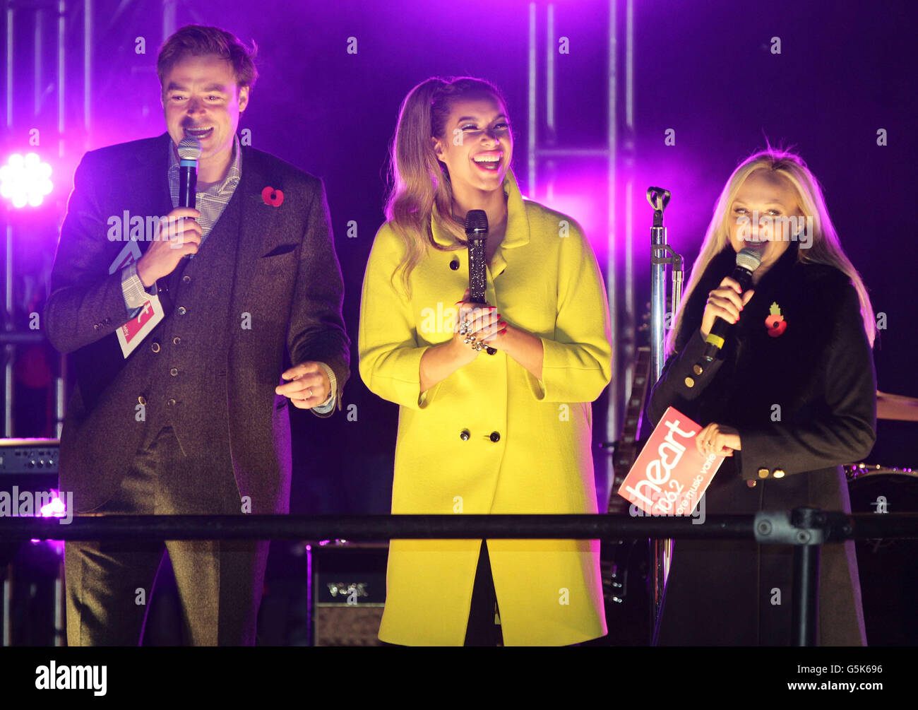 Oxford Street Christmas Lights Switch on London Stock Photo Alamy