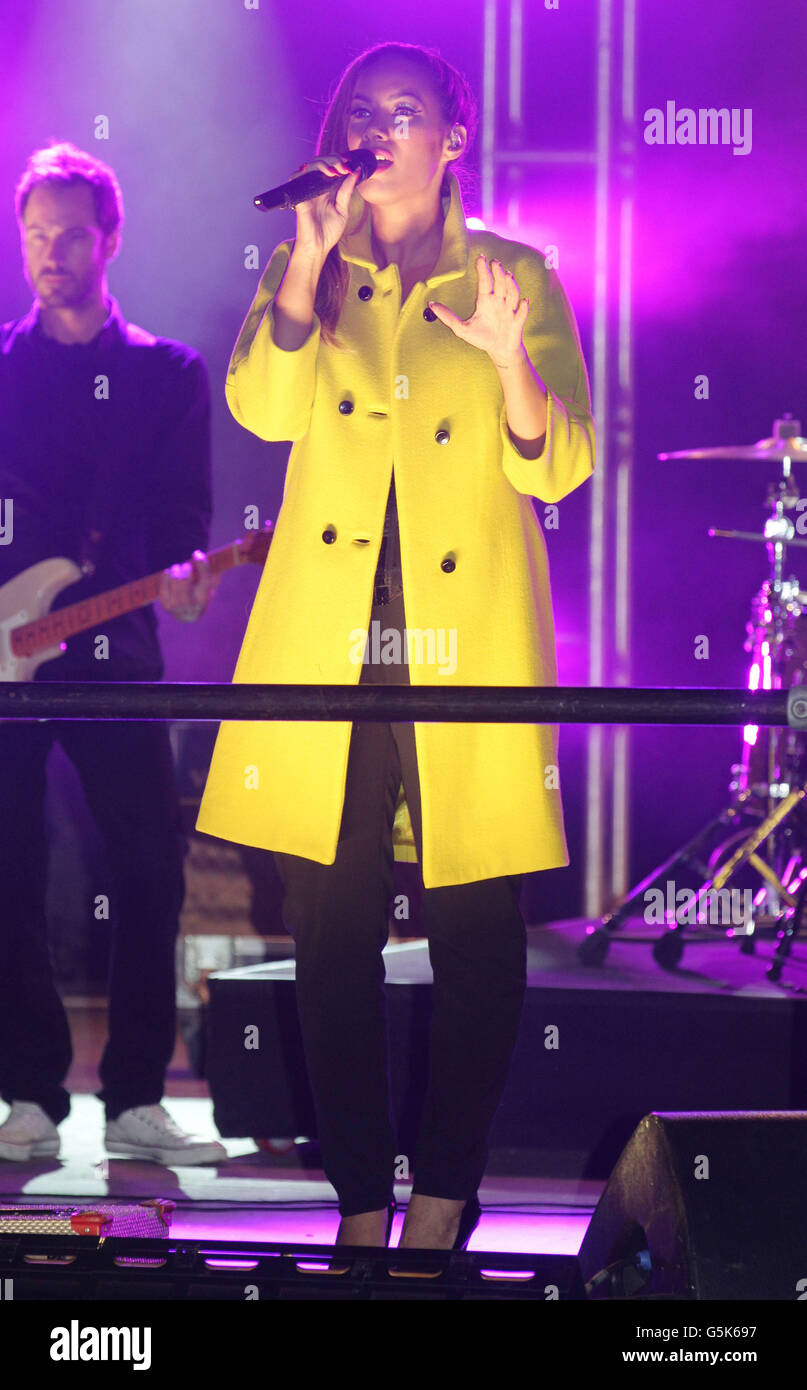 Oxford Street Christmas Lights Switch on London Stock Photo Alamy Oxford Street Christmas Lights Switch on London Stock Photo Alamy