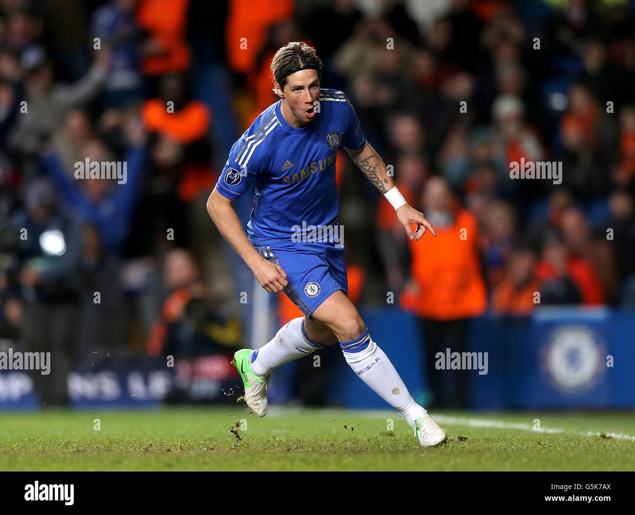 Soccer - UEFA Champions League - Group E - Chelsea v Shakhtar Donetsk - Stamford Bridge Stock Photo