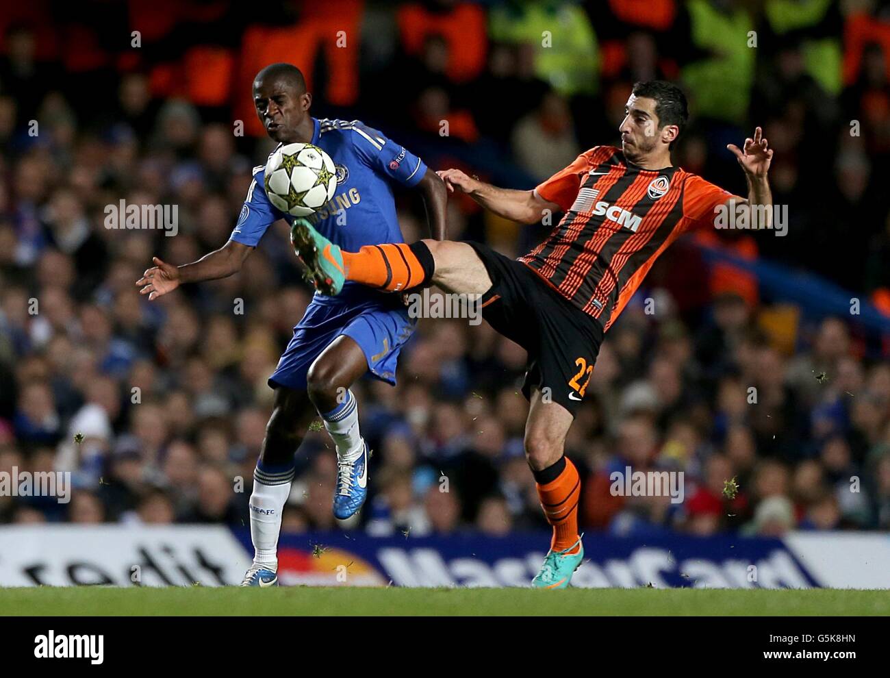 Soccer - UEFA Champions League - Group E - Chelsea v Shakhtar Donetsk - Stamford Bridge Stock Photo