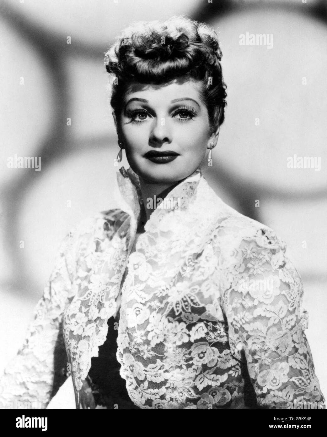 Entertainment - Actress Lucille Ball. American actress Lucille Ball. Stock Photo