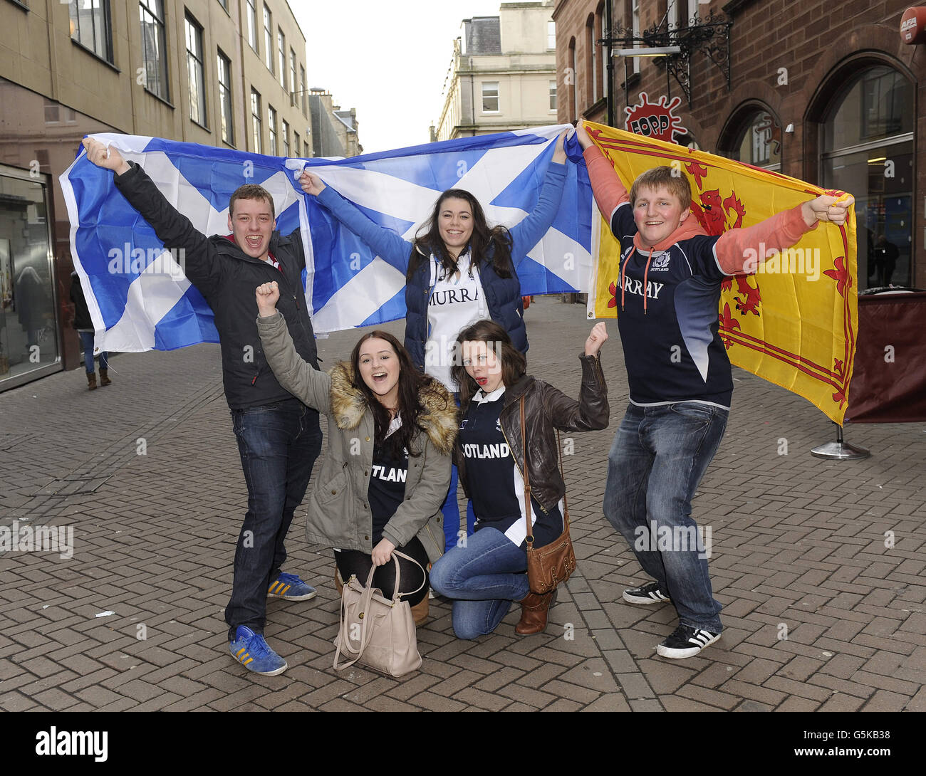 Rugby Union EMC Test Scotland v New Zealand PreMatch Entertainment