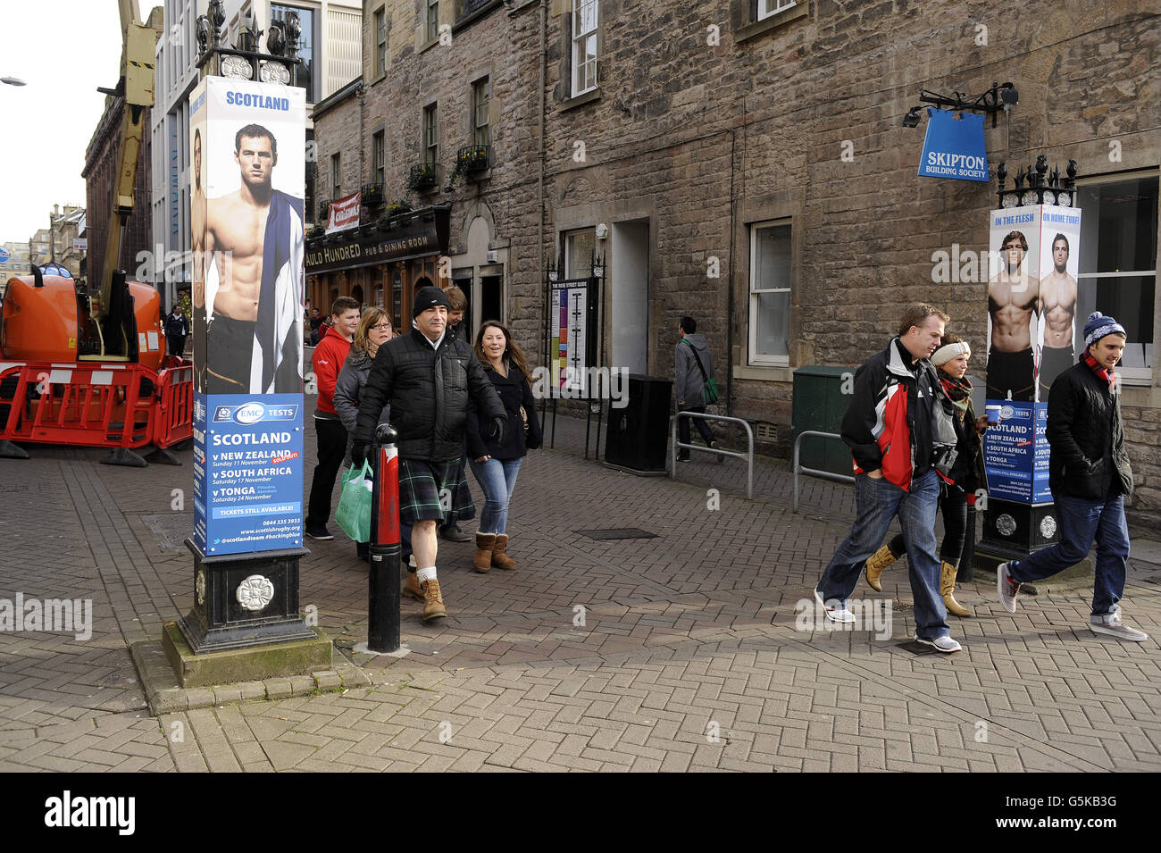 Rugby Union EMC Test Scotland v New Zealand PreMatch Entertainment