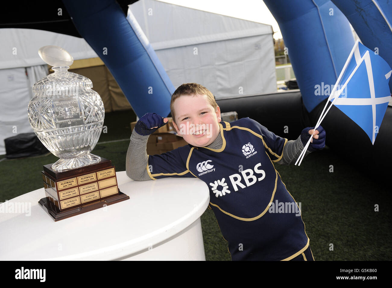 Rugby Union EMC Test Scotland v New Zealand PreMatch Entertainment