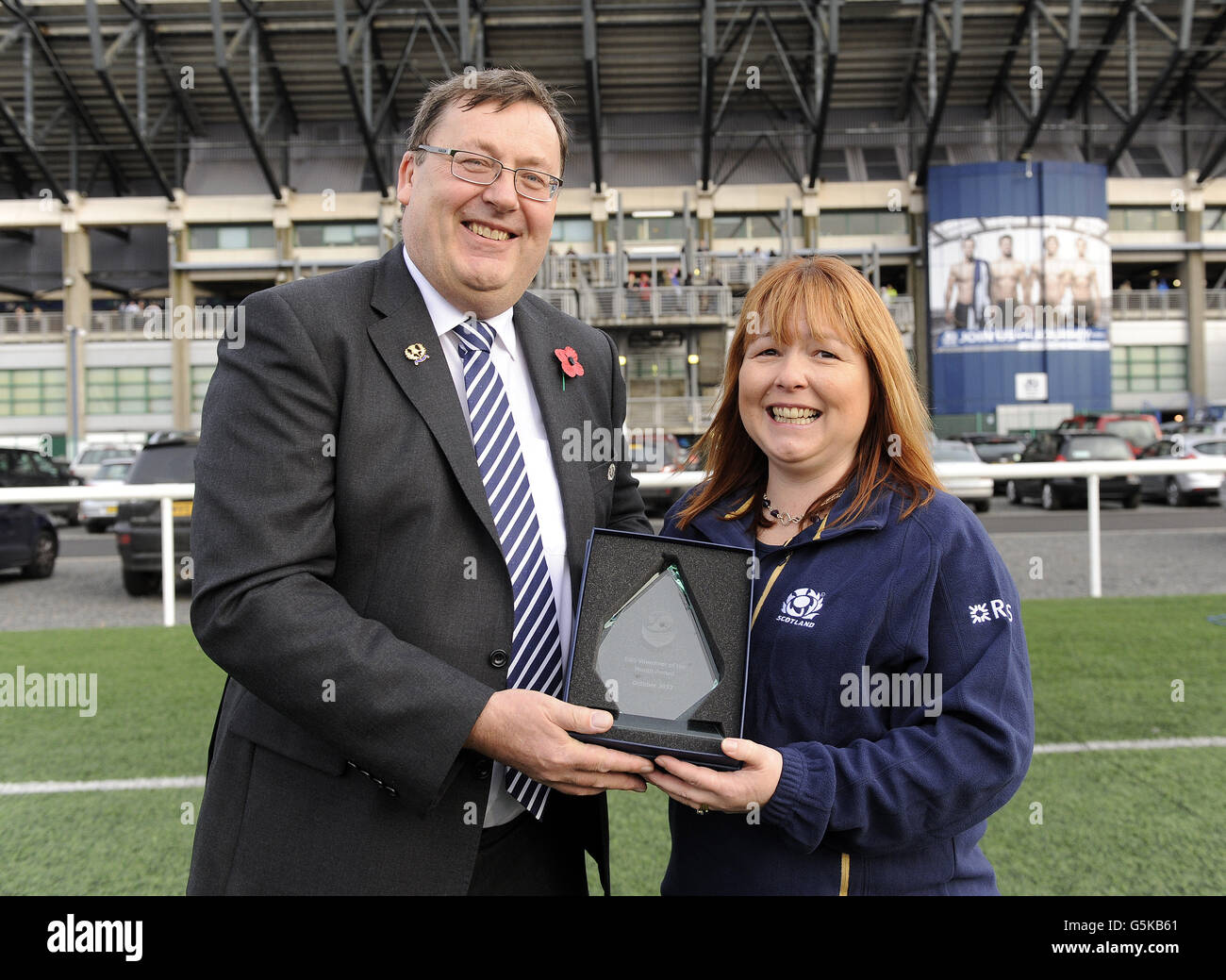 Rugby Union EMC Test Scotland v New Zealand PreMatch Entertainment