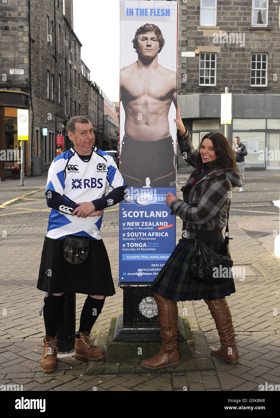 Rugby Union EMC Test Scotland v New Zealand PreMatch Entertainment