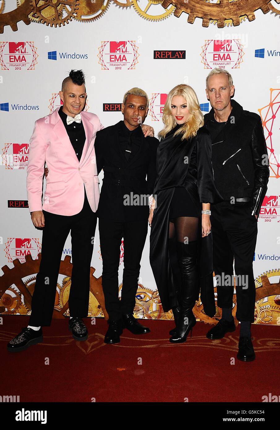 MTV Europe Music Awards Frankfurt Stock Photo Alamy