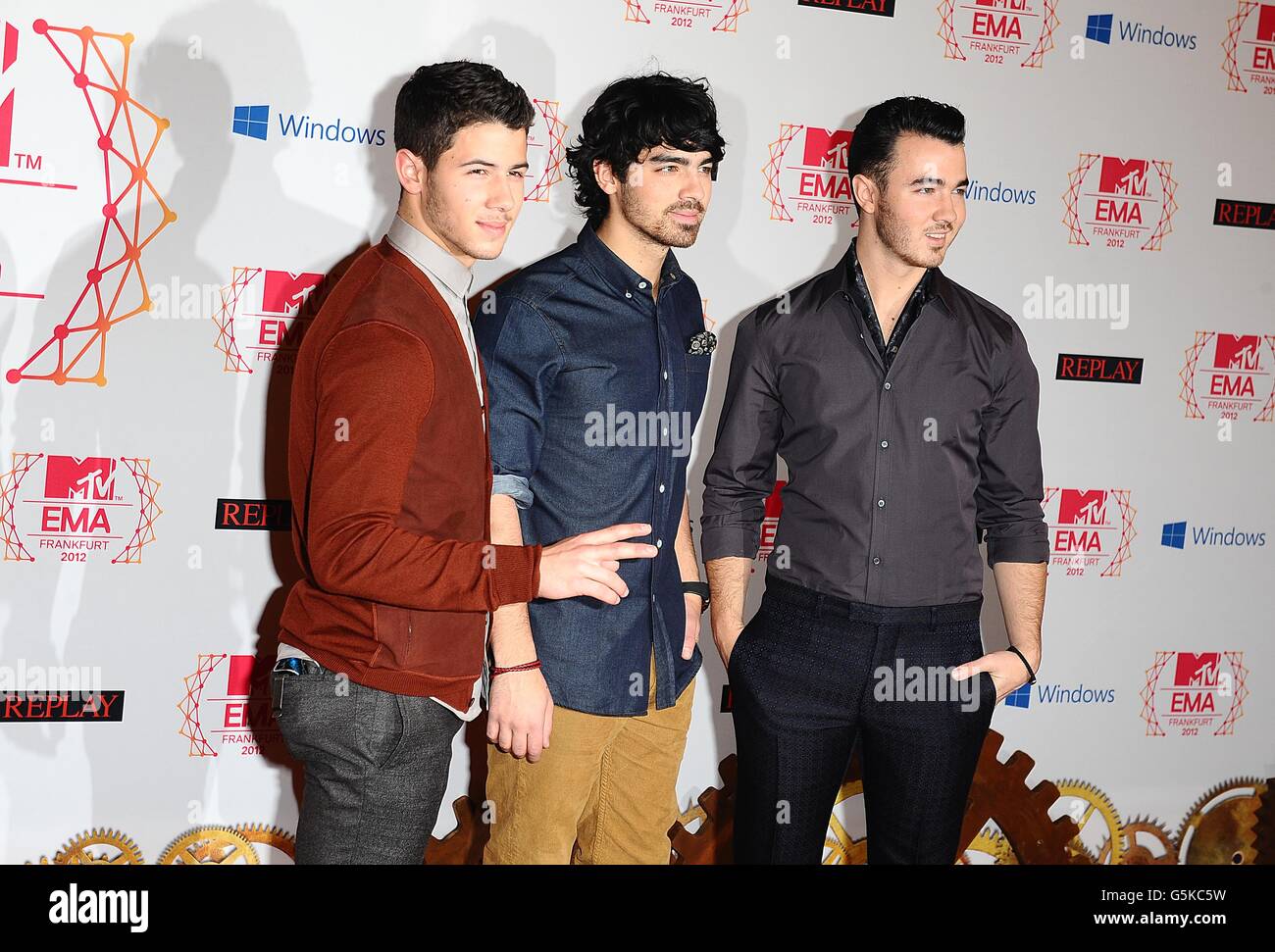 MTV Europe Music Awards Frankfurt Stock Photo Alamy