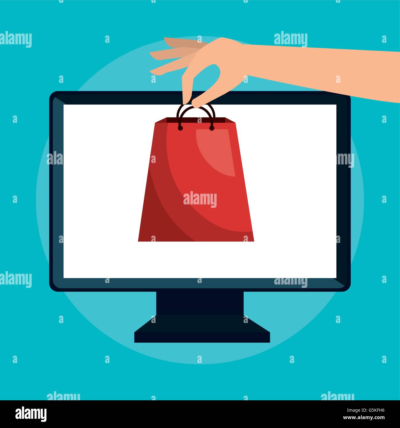 electronic commerce design Stock Vector Image & Art - Alamy