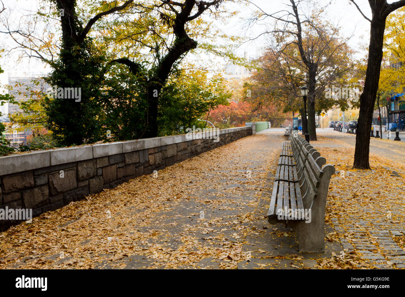 Park bench nyc hi-res stock photography and images - Alamy