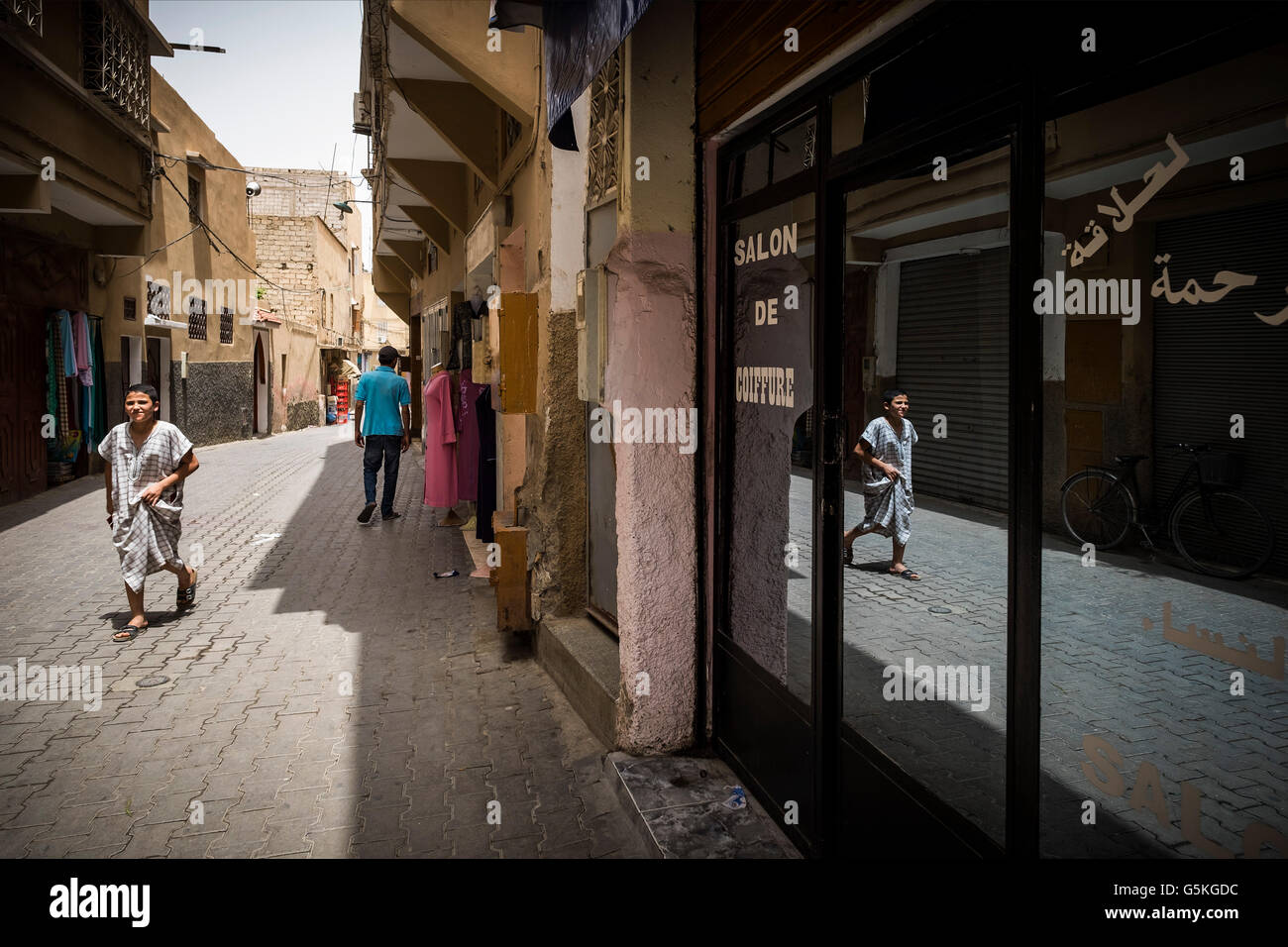Morocco, Taroudant, Medina Stock Photo