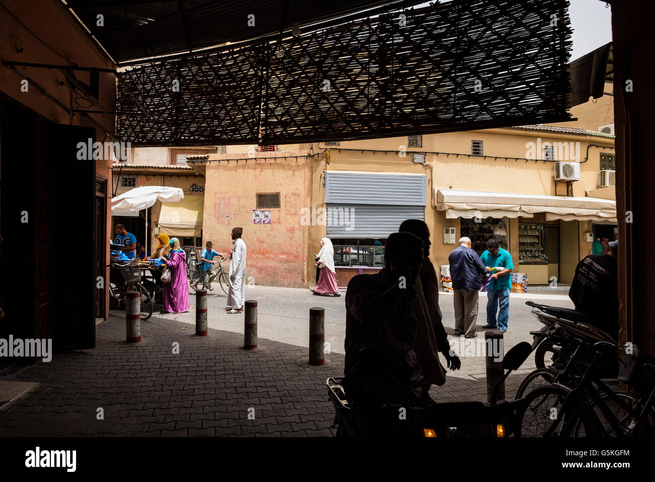 Morocco, Taroudant, Medina Stock Photo