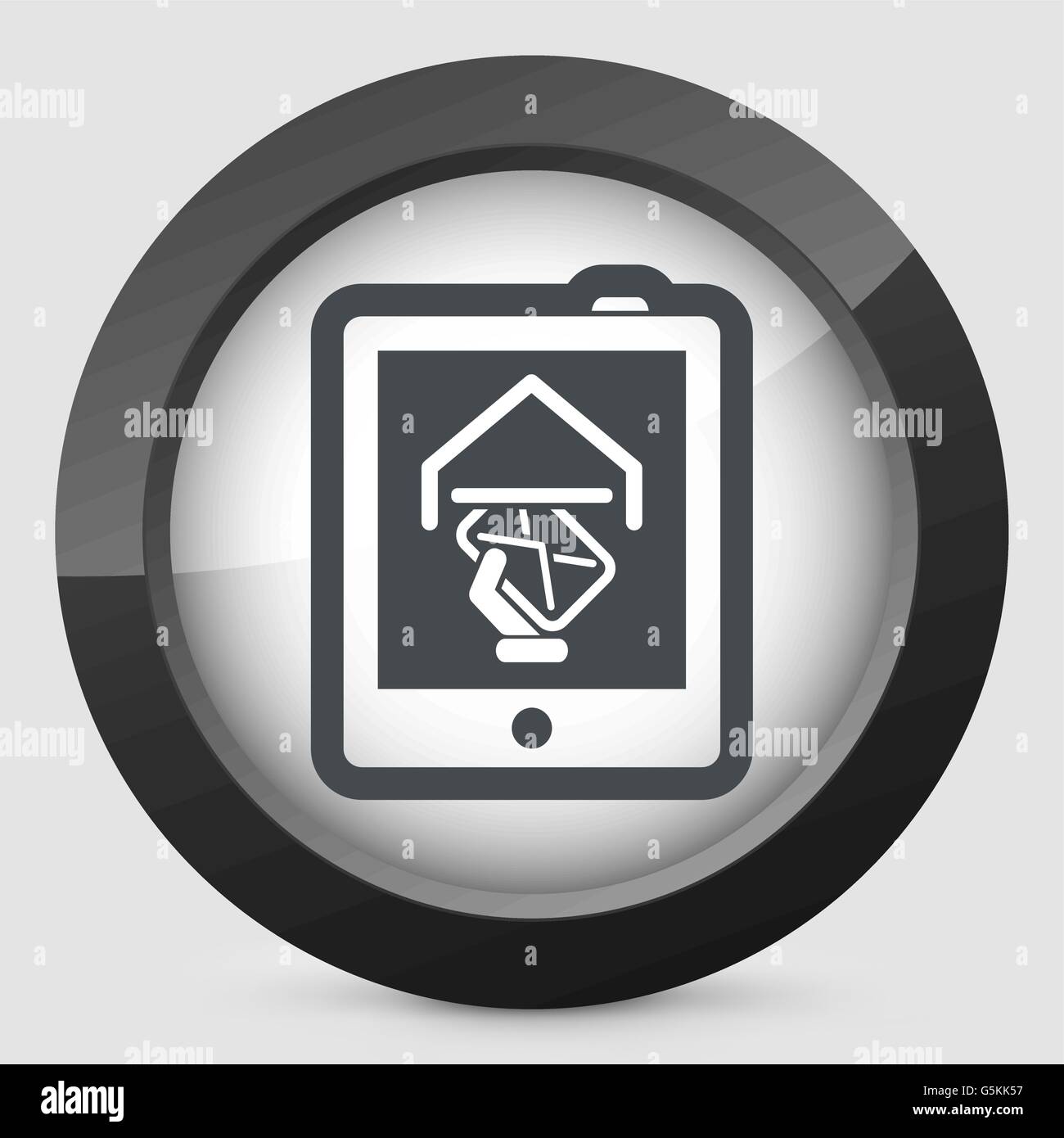 Tablet mail icon hi-res stock photography and images - Alamy